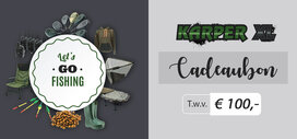 Cadeaubon Karper XL &euro;100,-
