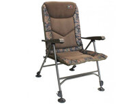 Karperstoel Deluxe Camo + Armleuningen