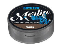 Kryston Merlin Fast Sinking Supple Braid 20 m. Dark Silt 15 lb