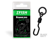 Ronnie Rig Swivel Mat Zwart 10 st.