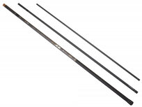 Carbon Schepnetsteel 4 meter Tactical (3-delig)