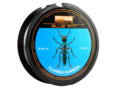 PB Products Blue Ant Fluoro Carbon 28lb 50 meter