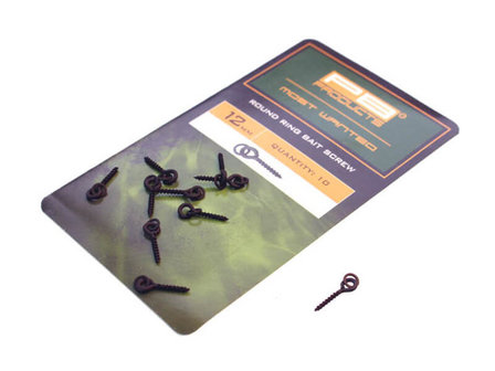 Round Ring Bait Screw 10 st. (PB Products)
