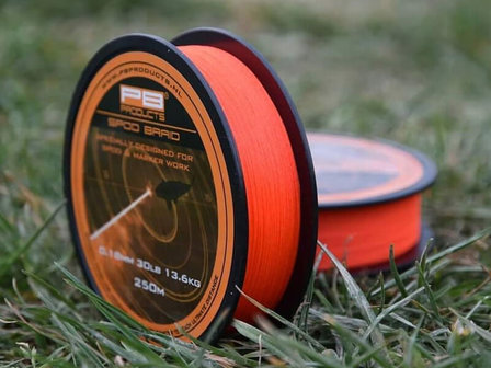 Spod Braid 250 m. 0,18 mm 30 lb Fluo Oranje (PB Products)