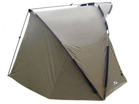 Bivvy 2 Man Deluxe Karpertent zijkant rechts