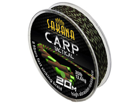 Tactical Carp Onderlijn materiaal Camo Bruin / Groen