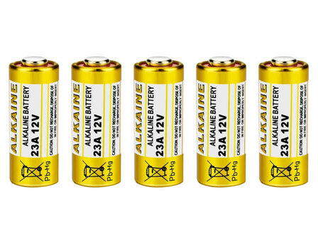 12V 23A batterijen Alkaline (5 st.)
