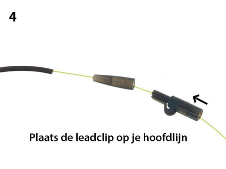 Hit &amp; Run X-Safe Leadclip Mainline Only Set - Montage stap 4
