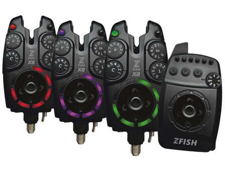 Z-Fish Draadloze Beetmelder set ZX8 3+1