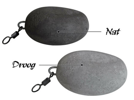 Steenlood Karper Werpgewicht + Swivel