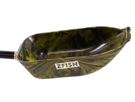 Voerschep Camouflage Deluxe + Steel 60 cm. Z-Fish