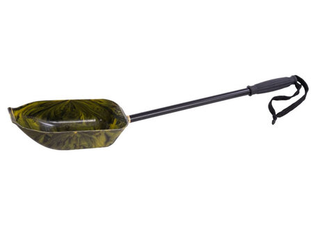 Voerschep Camouflage Deluxe + Aluminium Steel 60 cm.