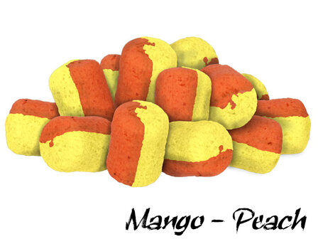 Duo Dumbel Wafters 8x12 mm | Mango Peach