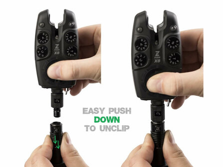 Quick Release Connector Zwart voor Beetmelders