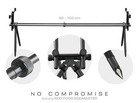 Rodpod RodMaster 3 hengels Lengte verstelbaar