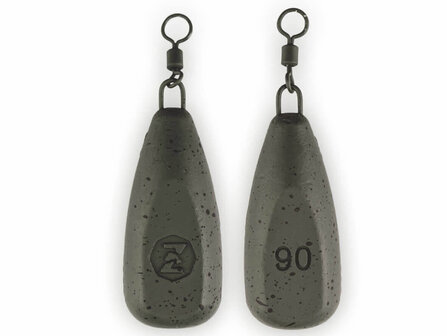 Z-Fish 10 x Karperlood Heli-Flat Wartel Lood