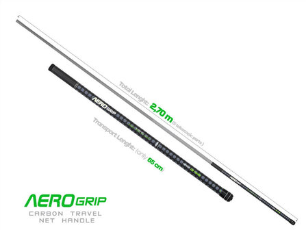 Z-Fish Carbon Telescopische Mini Schepnetsteel 2,70 meter