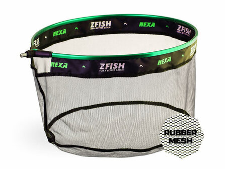 Rubber Landing Net 55 x 50 cm. Feeder Schepnet