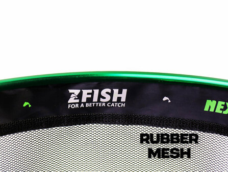 Rubberen Schepnet Landing Net 55 x 50 cm. Feedervissen