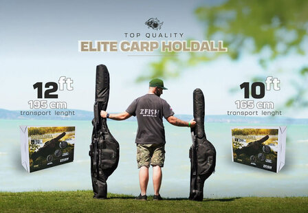 Formaten Karper Foudraal 2 hengels Z-Core Elite Deluxe 165 cm (10ft)