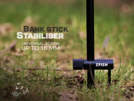 Z-Fish Bankstick Stabilizer Zwart