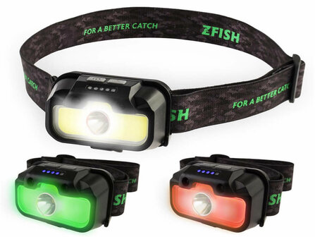 Oplaadbare Hoofdlamp Lumenix 340 lumen + Opberghoes