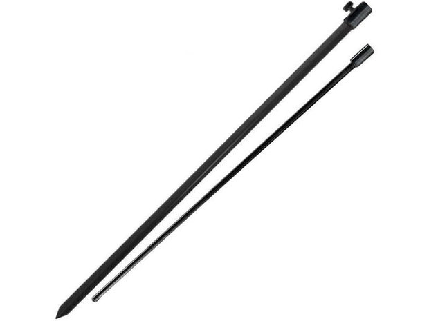 Aluminium Bankstick Zwart 50 - 90 cm