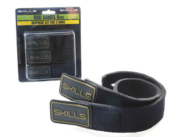 Skills Neopreen Rod Bands 6 st.