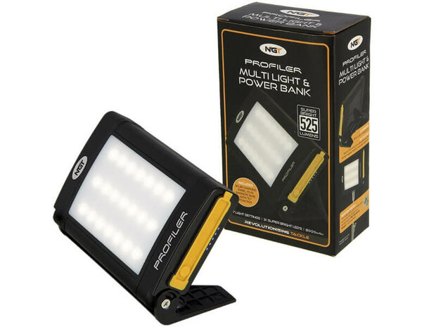 Solar Multilight 21 LED Lamp + Powerbank (NGT)