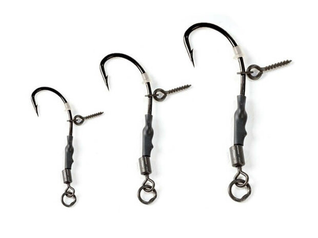 Ronnie Rig + Bait Screw 3 st. (Extra Carp)