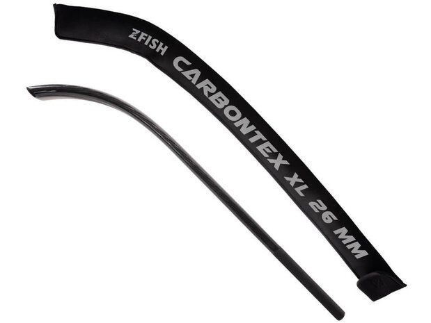 Carbon Boilie Werppijp XL 26 mm + Neopreen Hoes