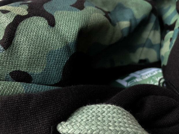 Hoodie Carpfishing Camo detail