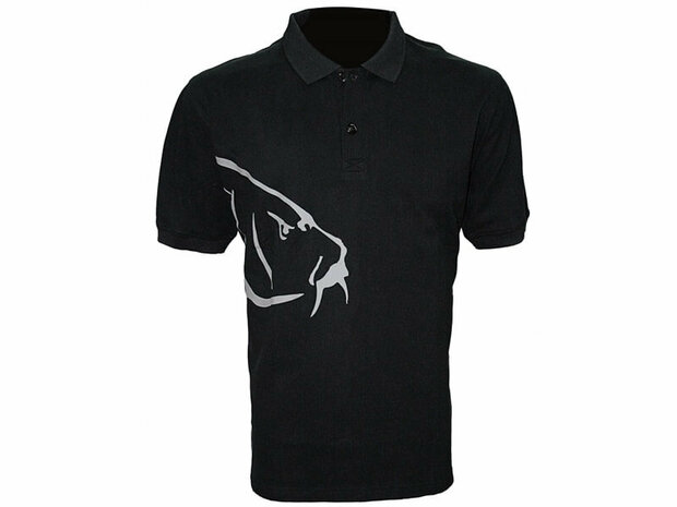 Karpervissen Polo Shirt Zwart