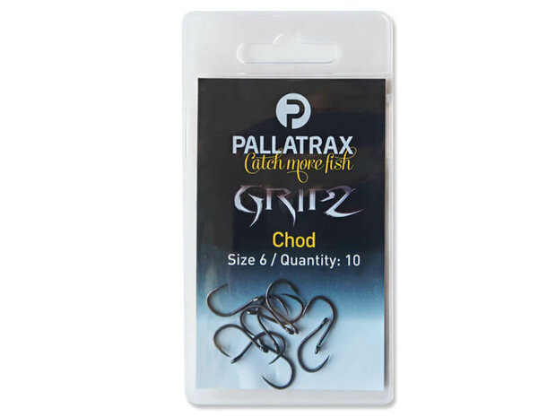 Gripz Chod Hook Karperhaken 10 st. (Pallatrax)