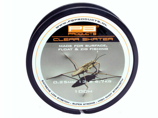 Clear Skater Drijvende Karperlijn 100 m. (PB Products)