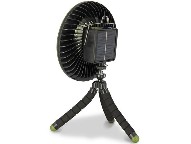 NGT Ventilator + LED verlichting + Powerbank Achterkant