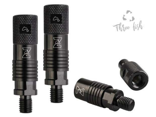 Z-Fish Quick Release Connector Zwart 2 st.