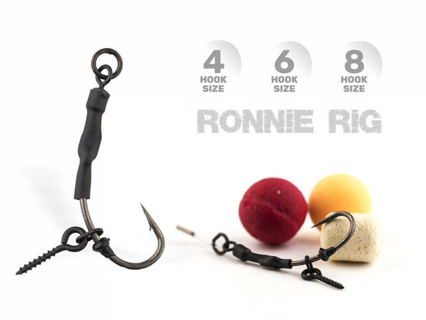 Z-Fish Ronnie Rig + Bait Screw 3 st.