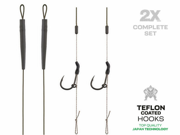 Z-Fish Skin Tungsten Rig 20 cm - 2 st.
