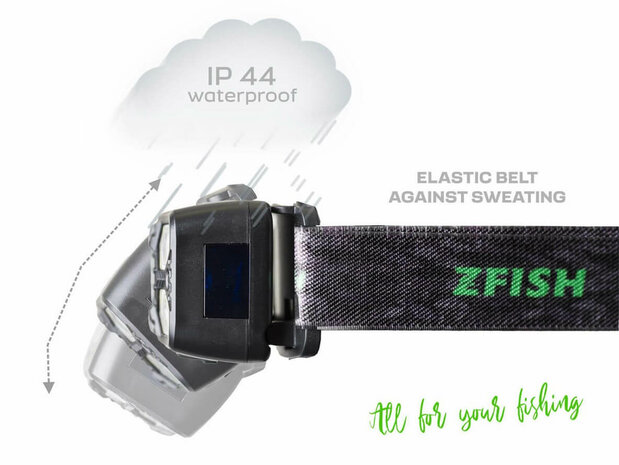 Oplaadbare Hoofdlamp Photonix 360 lumen verstelbaar