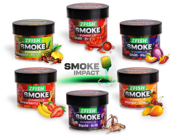 Smoke Pop-Up Dumbell 8 mm (20 gram)
