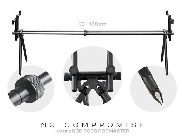 Rodpod RodMaster 3 hengels Lengte verstelbaar