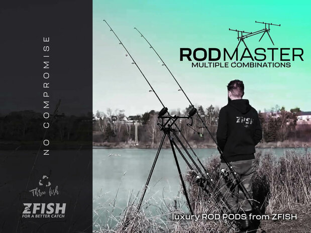 Z-Fish Rodpod RodMaster 3 hengels + Verlengpoten