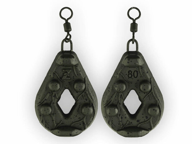 Z-Fish 10 x Karperlood Grippa Wartel Lood