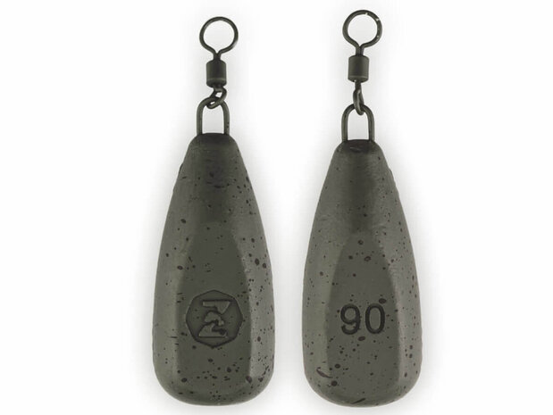 Z-Fish 10 x Karperlood Heli-Flat Wartel Lood