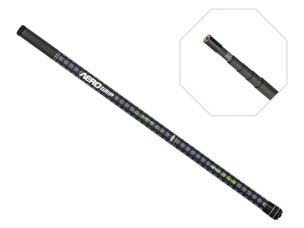 Carbon Telescopische Mini Schepnetsteel 2,70 meter