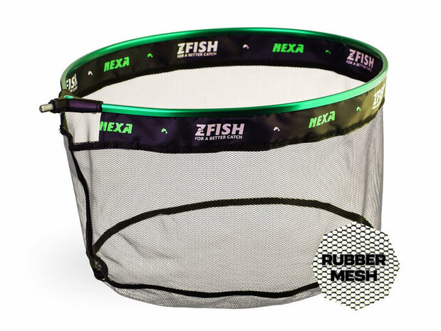 Rubber Landing Net 55 x 50 cm. Feeder Schepnet