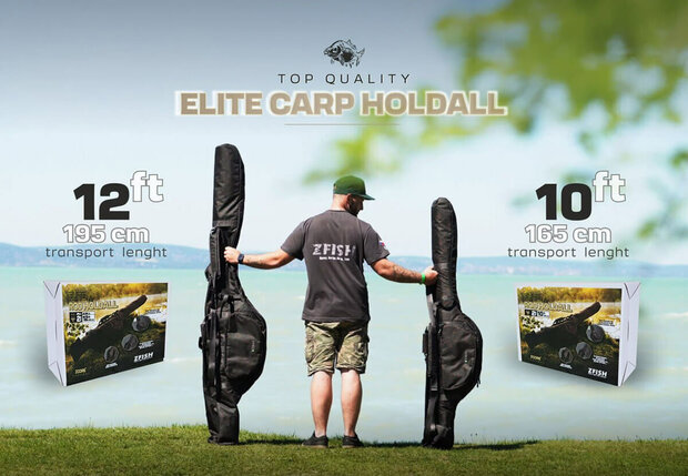Formaten Karper Foudraal 2 hengels Z-Core Elite Deluxe 165 cm (10ft)