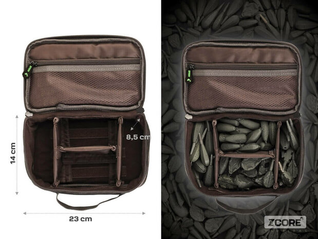 Loodtas Z-Core Lead Bag Pro Afmetingen