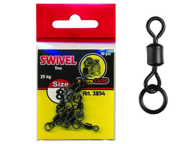 Swivel met ring 10 st.